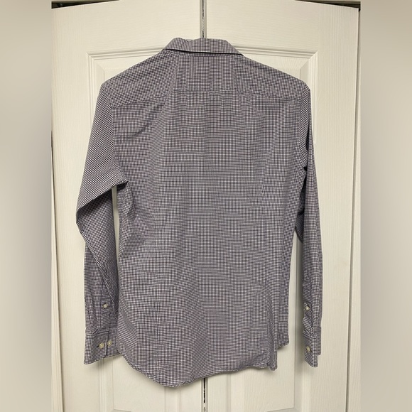 Banana Republic slim fit button down untucked dress shirt size small - Picture 2 of 5